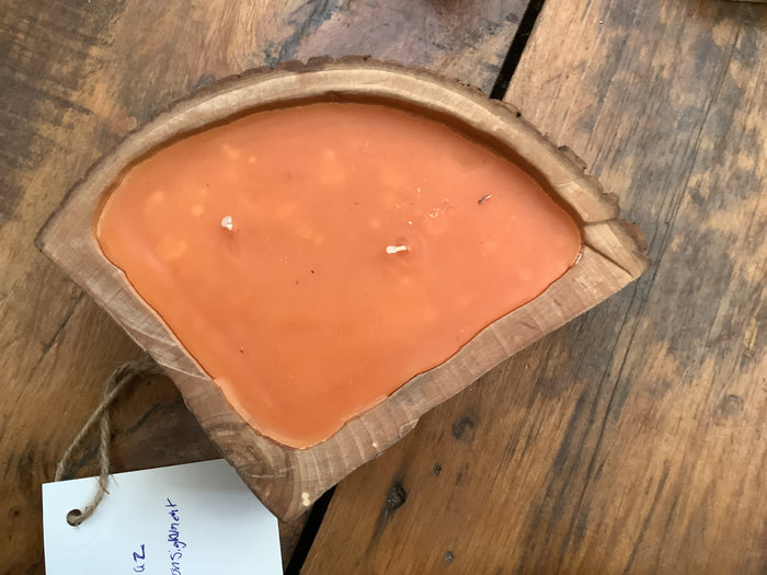 Maz Elevated 2 Wick Live Edge Candle