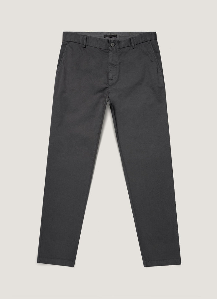 Men's Slim Fit Chino in Anthracite