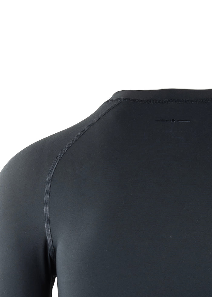 MENS SUN TEE Nachhaltiges Herren UV Shirt Rashguard in Anthrazit mit UPF 50+