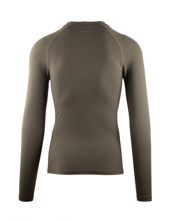MENS SUN TEE Nachhaltiges Herren UV Shirt Rashguard in Oliv mit UPF 50+