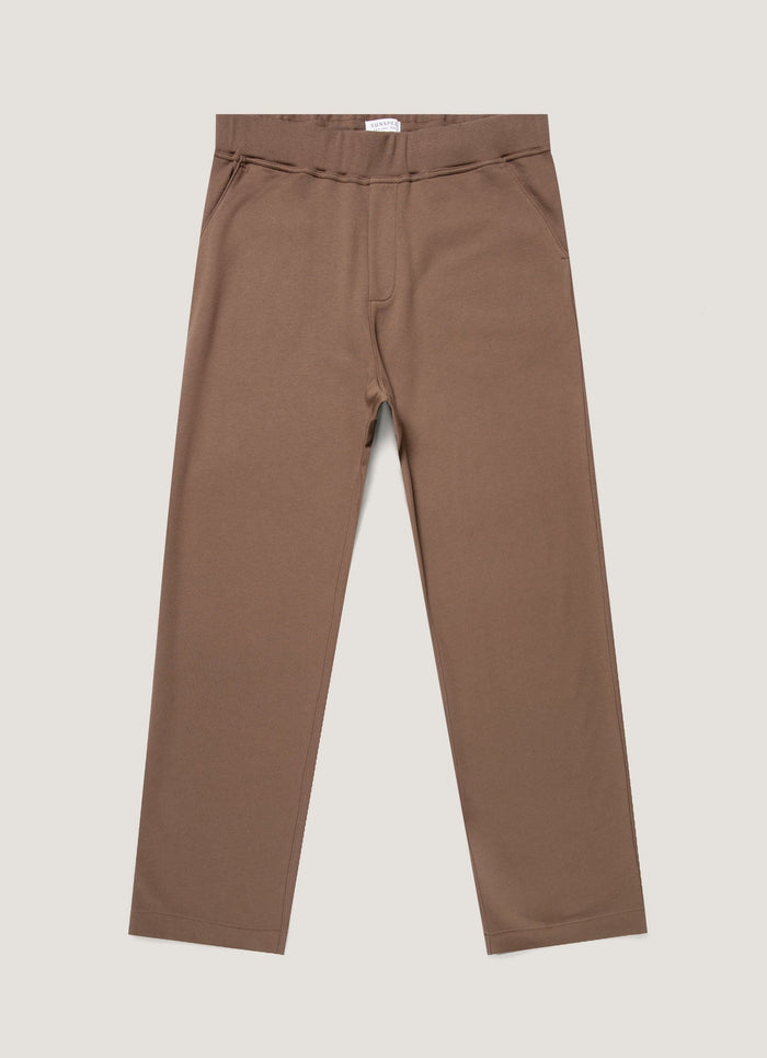 Men's Supima Loopback Sweatpants in Dark Cedar