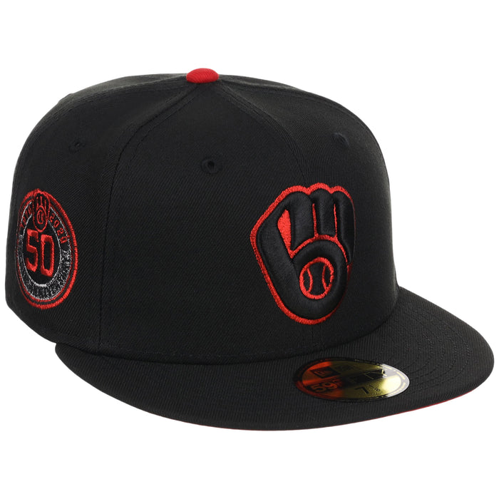 Milwaukee Brewers MLB Midnight Massacre New Era 59FIFTY