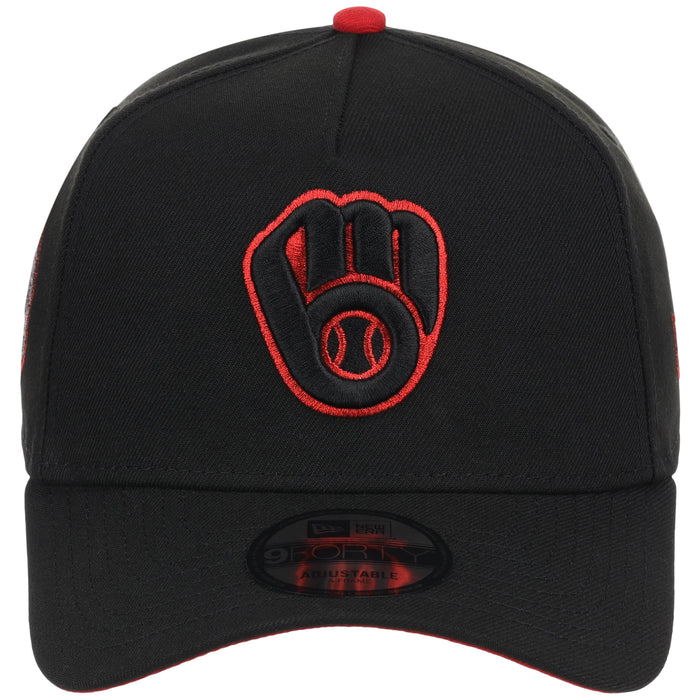 Milwaukee Brewers MLB Midnight Massacre New Era 9FORTY