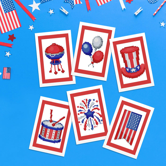 Mini Dazzles™ - 4th of July Celebrations - Diamond Art Club DIY Kit