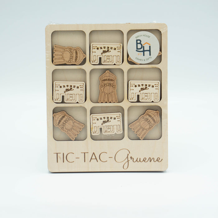 Mini Gruene Hall & Water Tower Tic Tac Toe