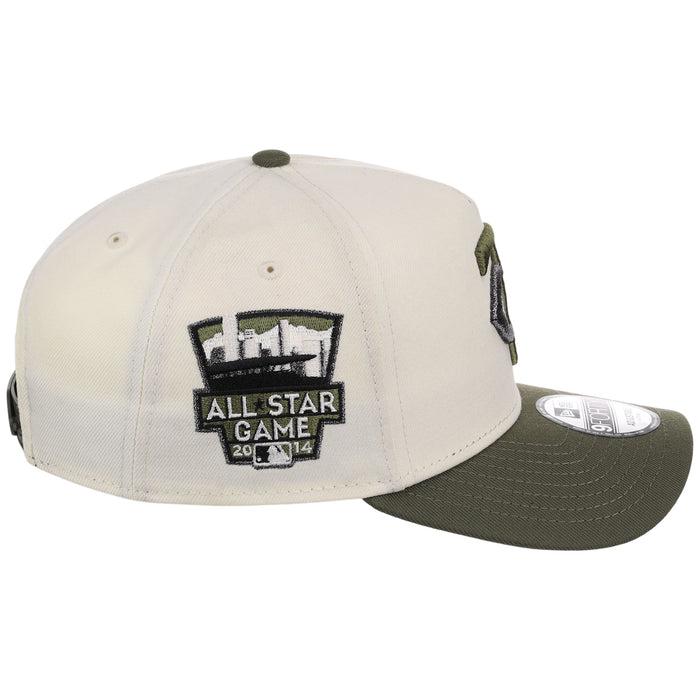 Minnesota Twins MLB Chrome Olive New Era 9FORTY