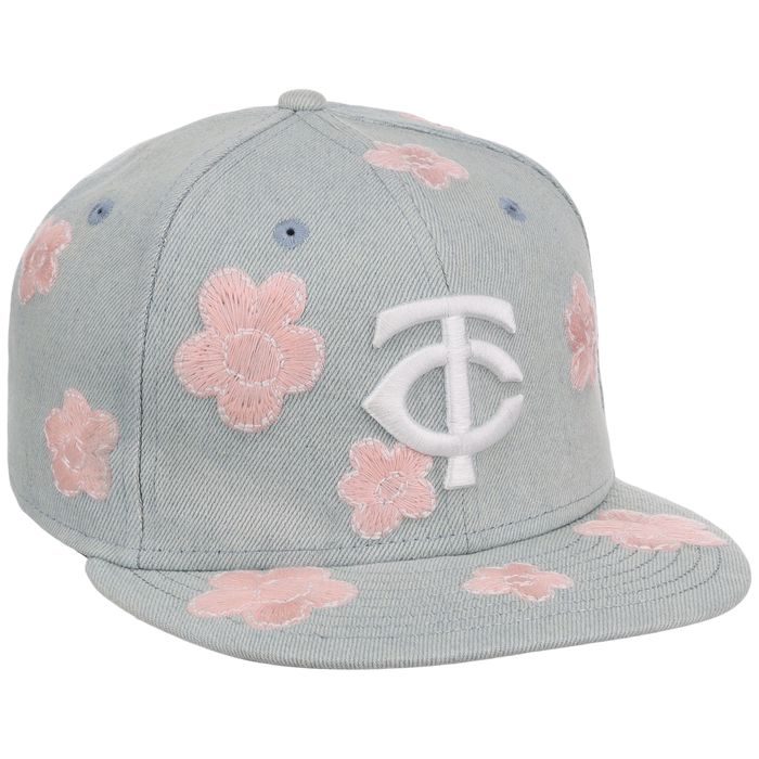 Minnesota Twins MLB Denim Flower New Era 59FIFTY