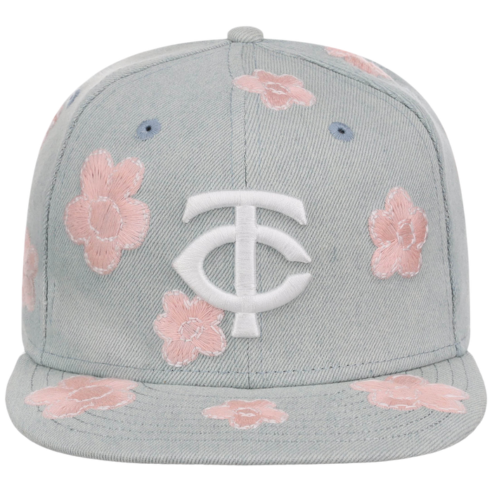 Minnesota Twins MLB Denim Flower New Era 59FIFTY
