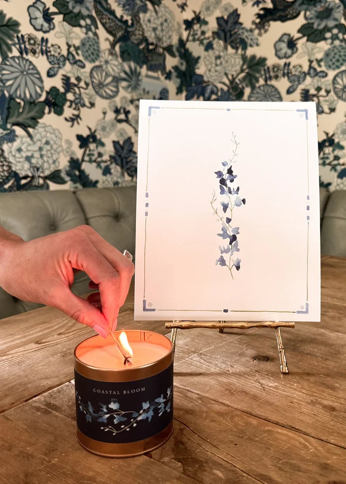 Minot Coastal Bloom Candle