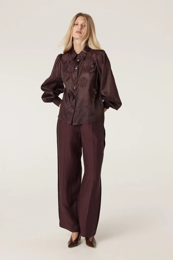 MIRAGE BLOUSE | Raisin - Darling & Domain