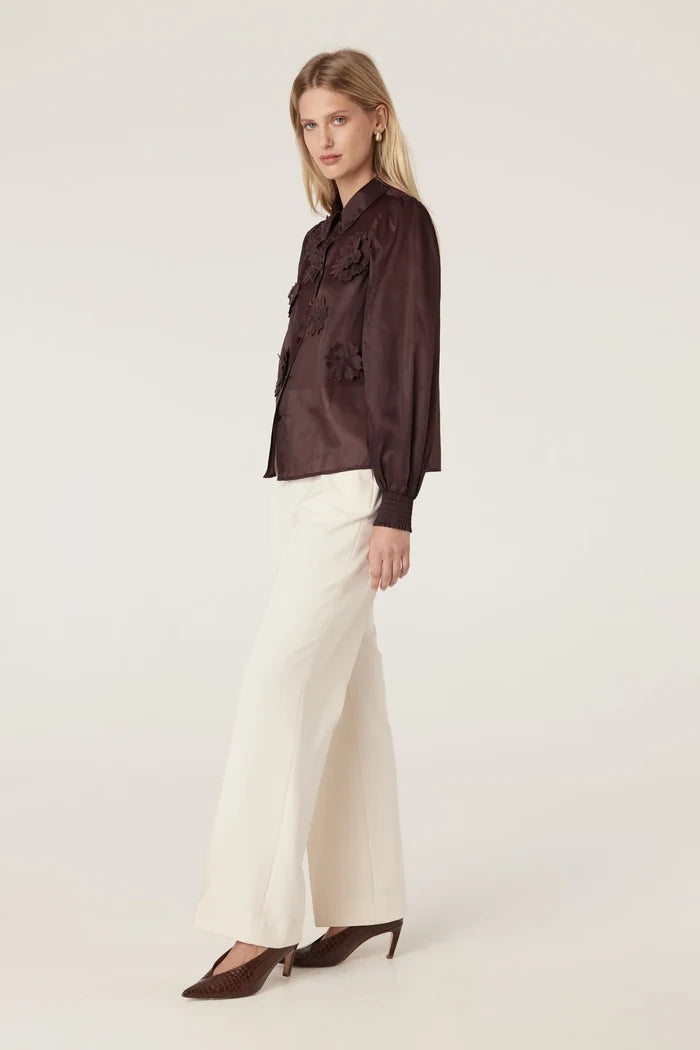 MIRAGE BLOUSE | Raisin - Darling & Domain
