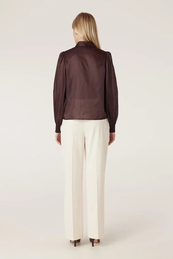 MIRAGE BLOUSE | Raisin - Darling & Domain