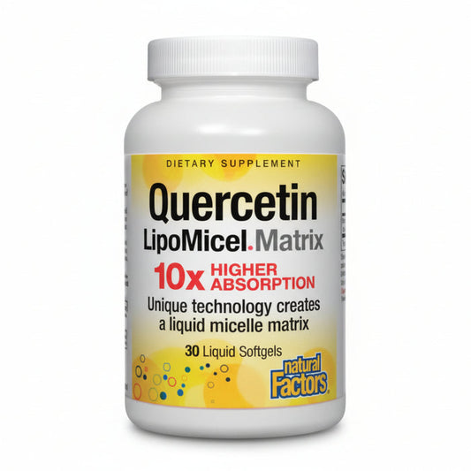 Natural Factors: Quercetin LipoMicel Matrix