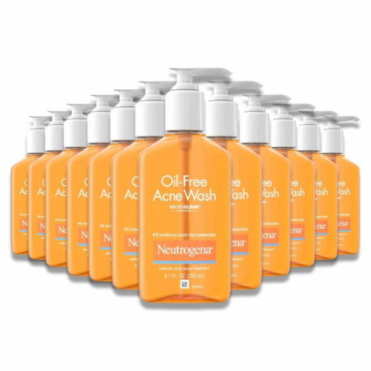 Neutrogena - Oil-Free Acne Wash  9.10 Oz - 12 Pack