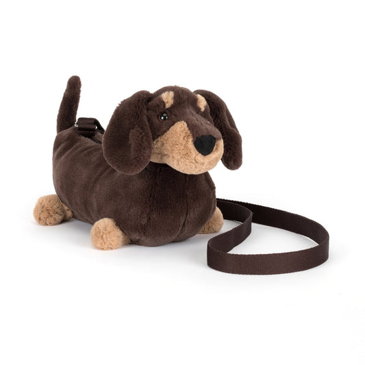 *NEW* Jellycat Otto Sausage Dog Shoulder Bag