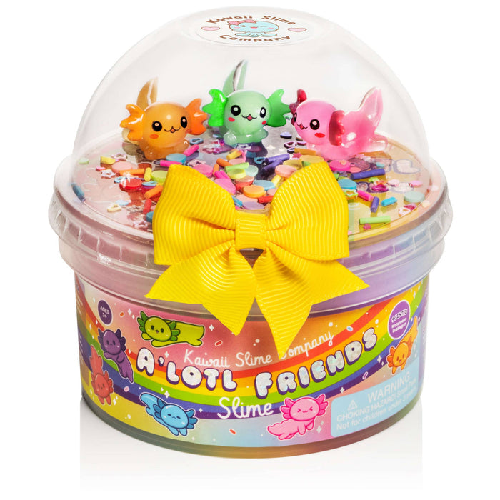 *NEW* Kawaii Slime Company A'lotl Friends Butter Signature Dome™ Slime