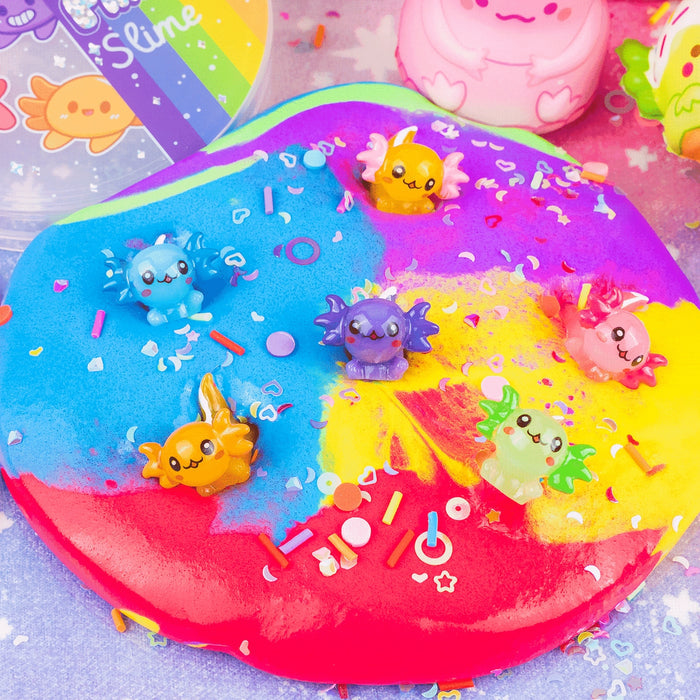 *NEW* Kawaii Slime Company A'lotl Friends Butter Signature Dome™ Slime