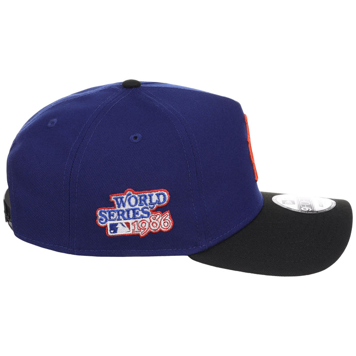 New York Mets MLB Flipmode 2.0 New Era 9FORTY A-Frame (Royal/Black/Gray)