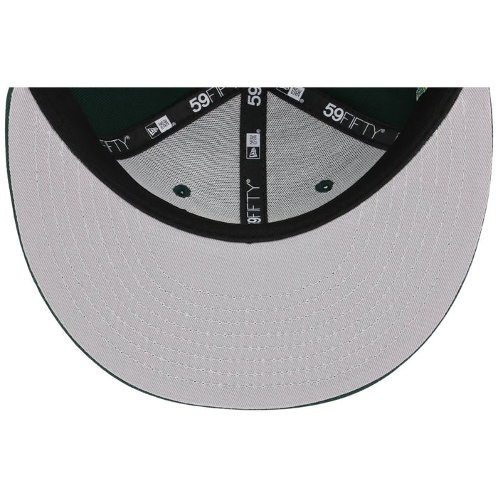 Oakland Athletics MLB Flipmode 2.0 New Era 59FIFTY (Dark Green/Dark Green/Gray)