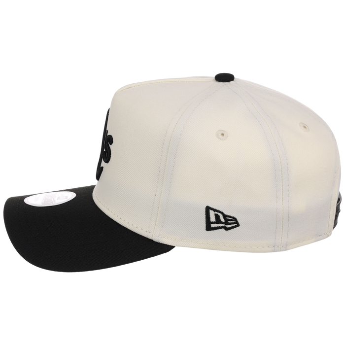 Oakland Athletics Women's New Era 9FORTY Chrome x Black A-Frame