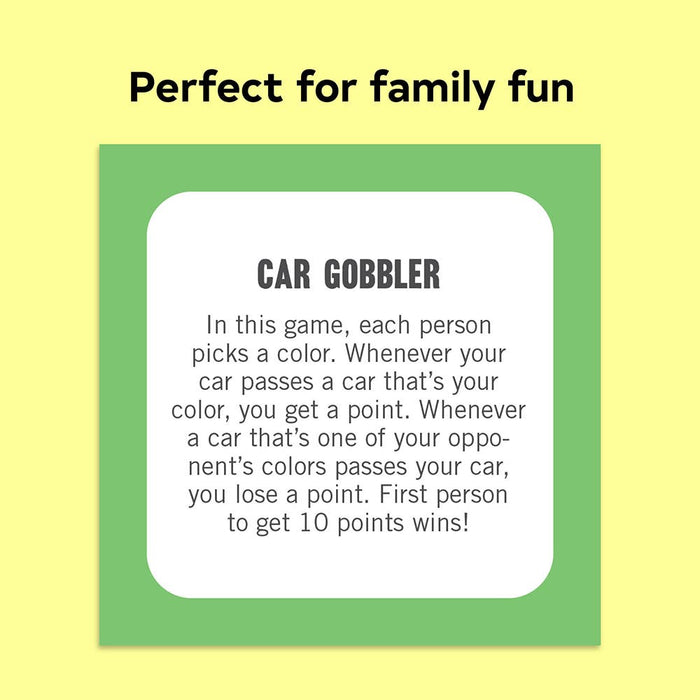 On-the-Go Amusements: 50 Cool Things to Do in the Car