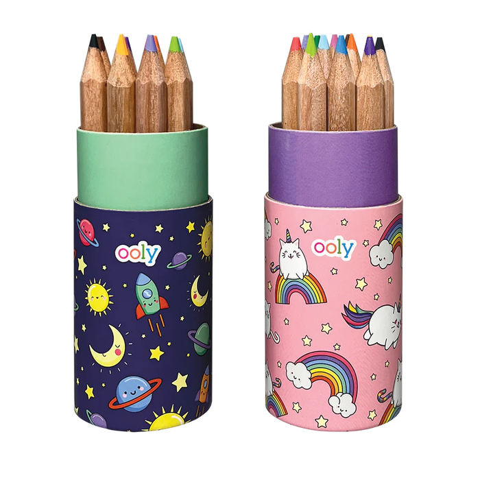 Ooly Draw 'n' Doodle Mini Colored Pencils + Sharpener
