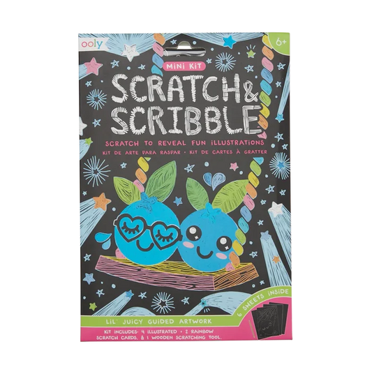 Ooly Mini Scratch & Scribble Lil Juicy