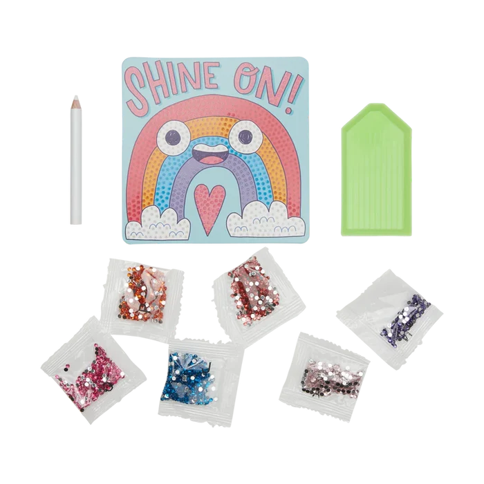 Ooly Razzle Dazzle Mini Gem Art Kit Rad Rainbow