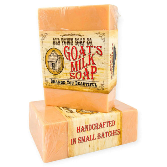 Orange You Beautiful -Goat's Milk Soap - Old Town Soap Co.