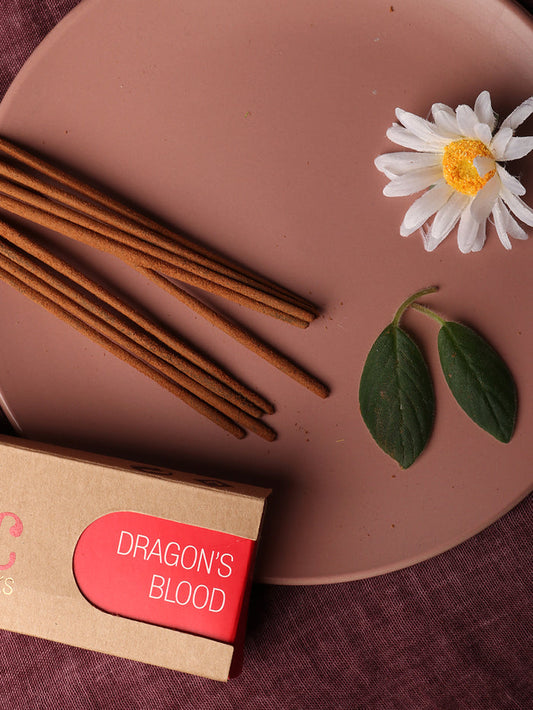 Organic Incense Dragon's Blood | One Colour-Image 1