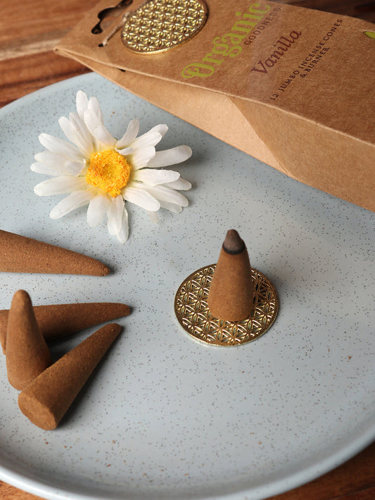 Organic Jumbo Cones - Vanilla | One Colour-Image 1