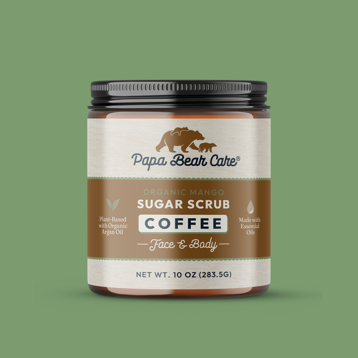 Organic Face & Body Scrub - Papa Bear Care