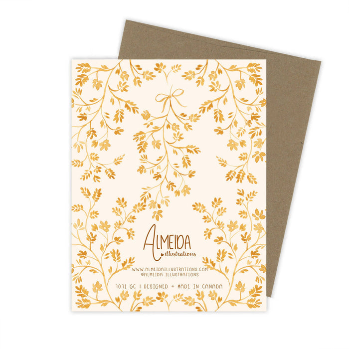 Ornate Wedding Day Card