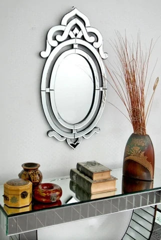 Oval Modern Wall Mirror