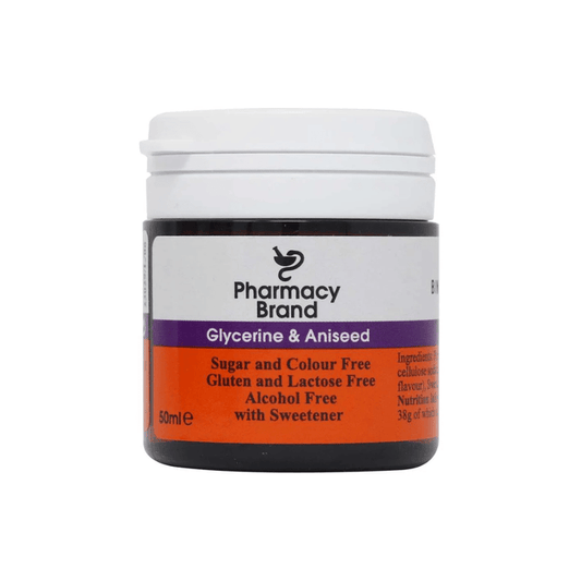 Pharmacy Brand Glycerine & Aniseed Syrup 50g