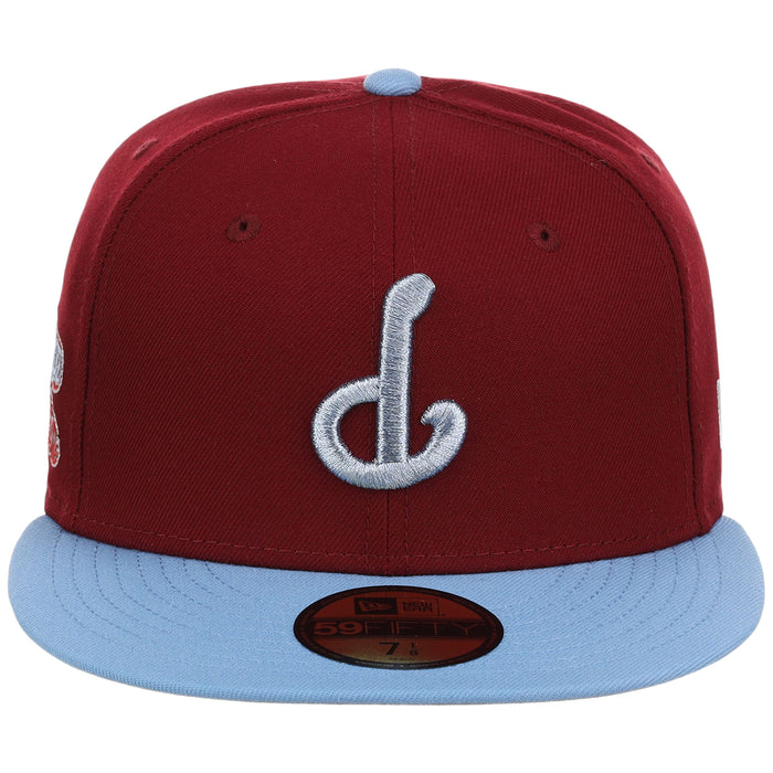 Philadelphia Phillies MLB Flipmode 2.0 New Era 59FIFTY (Cardinal/Sky/Gray)