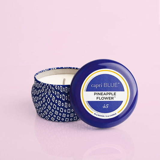 Pineapple Flower Mini Tin