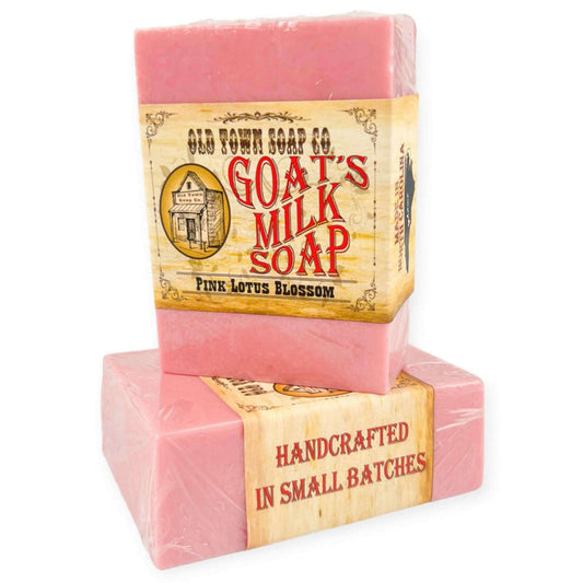 Pink Lotus Blossom -Goat's Milk Soap - Old Town Soap Co.