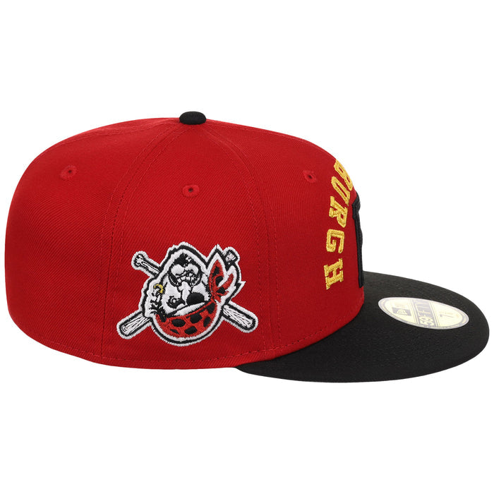 Pittsburgh Pirates MLB Flipmode 2.0 New Era 59FIFTY (Red/Black/Gray)