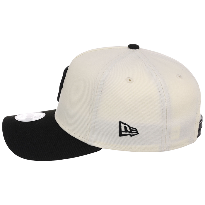 Pittsburgh Pirates Women's New Era 9FORTY Chrome x Black A-Frame