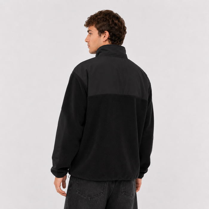 Polar Men Half Zip Black