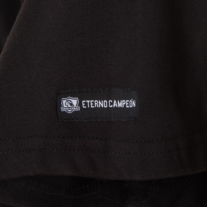 Polera Colo Colo Urbano All Black Trophies