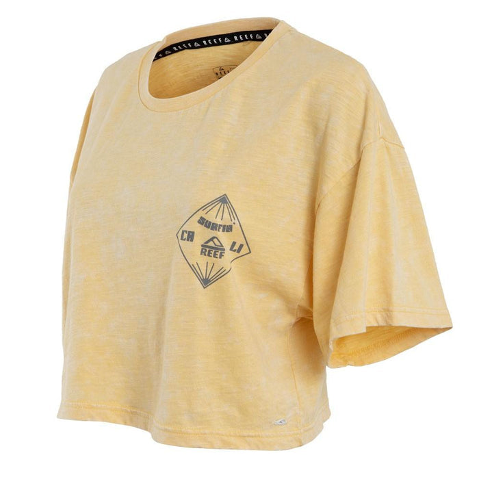 Polera Crop Ligh Yellow