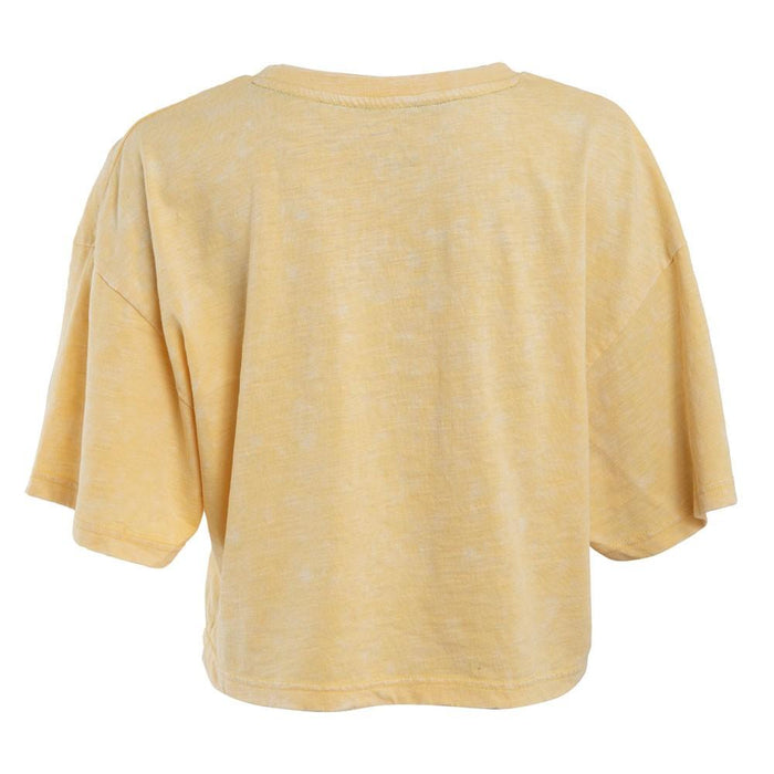 Polera Crop Ligh Yellow