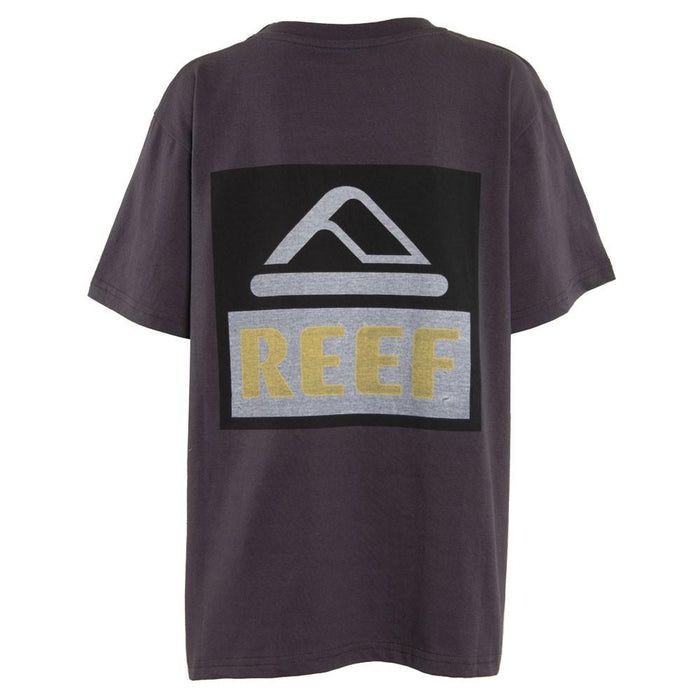 Polera Kids Grey Logo Black Back