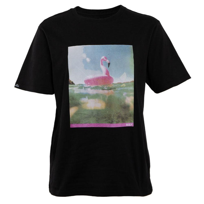 Polera Manga Corta Flamingo Black