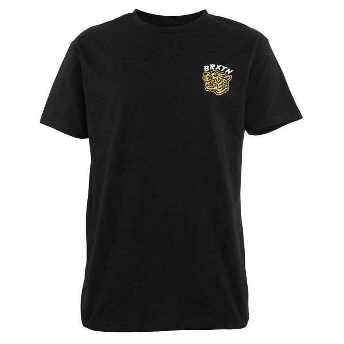 Polera Men Black Tiger Logo