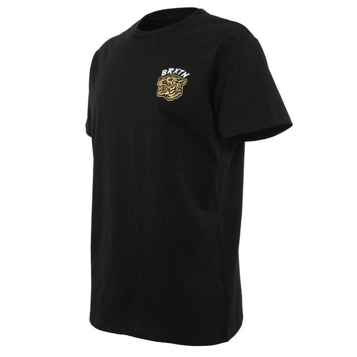 Polera Men Black Tiger Logo