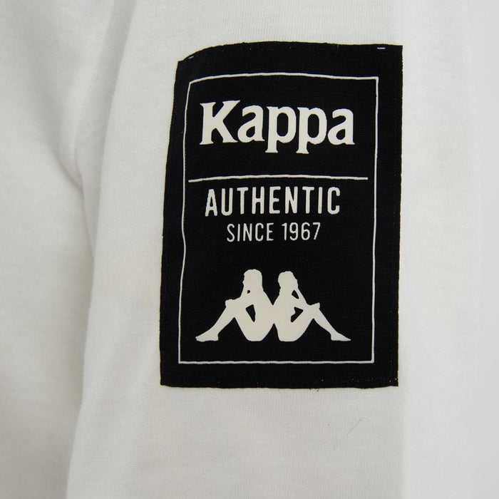 Polera Men White Print Psychedelic
