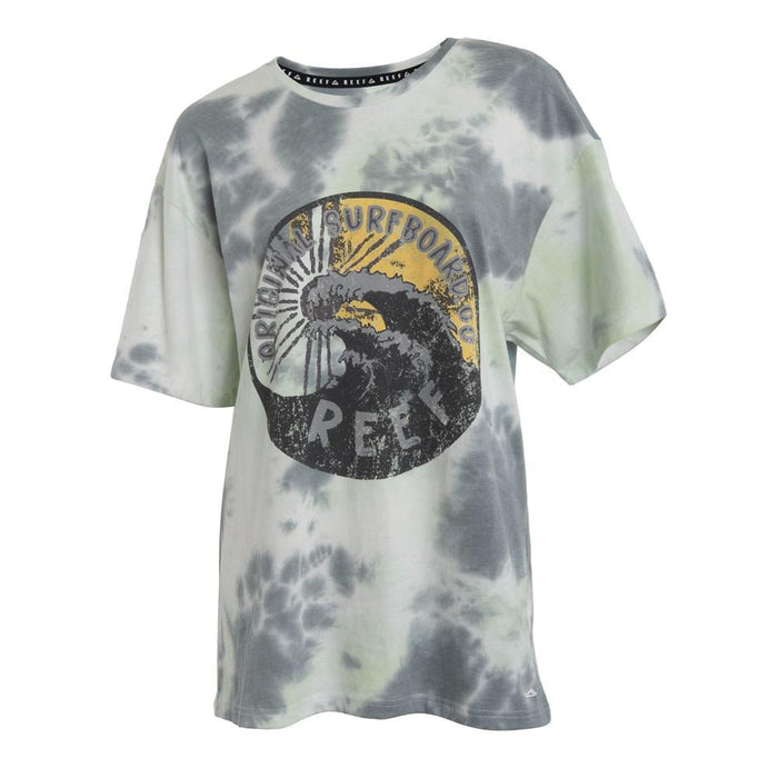Polera Women Oversize Tie Dye Blue